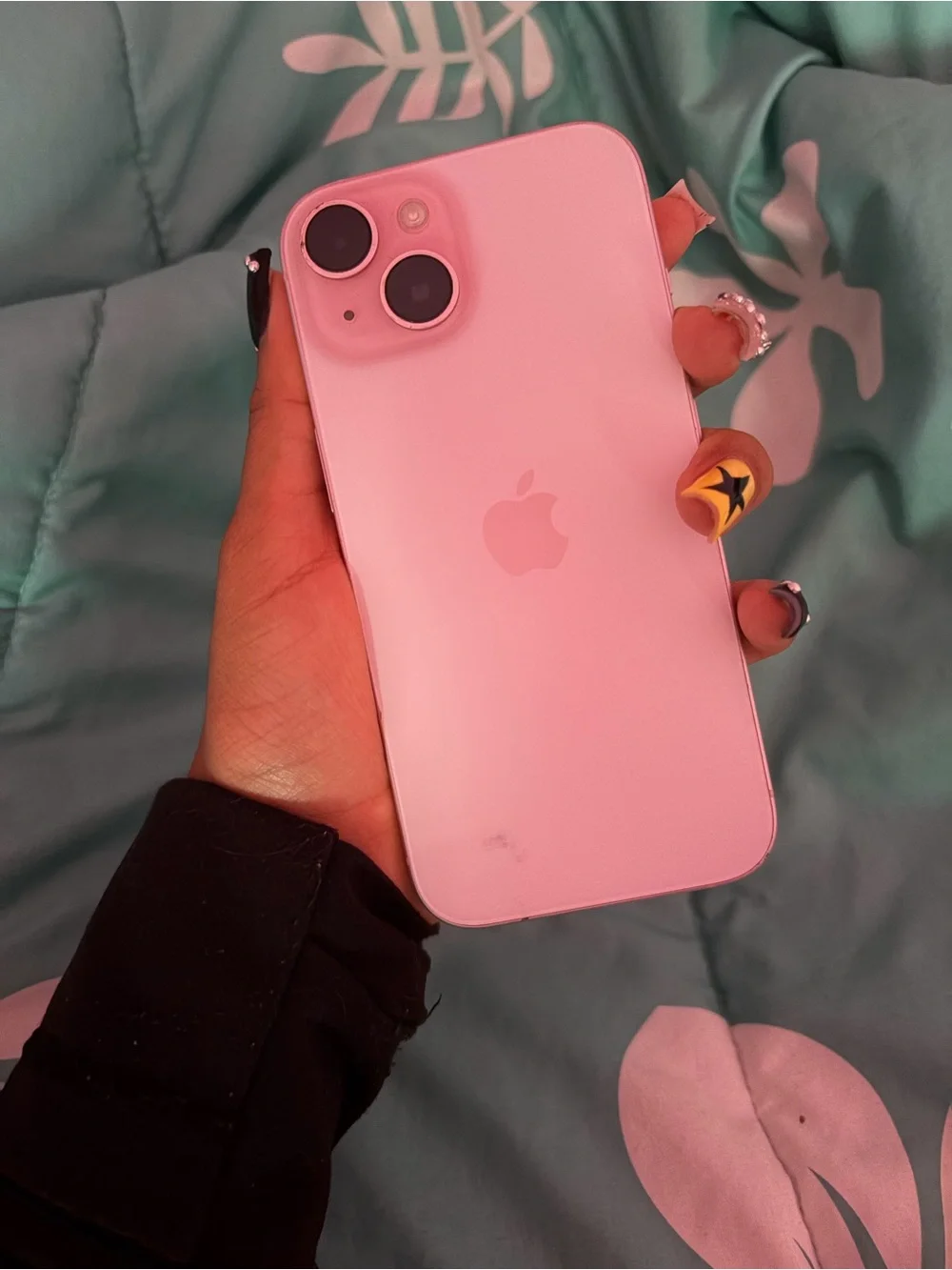 Pink iPhone 15